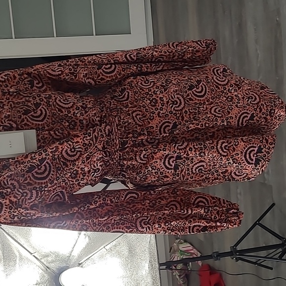 ALC Printed Cotton Dress - Picture 8 of 10